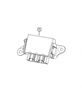 Parking Assist Control Module Jeep Grand Cherokee WL 21-26