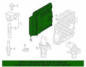 Блок ECU компьютер двигателя VW Taos 22-24