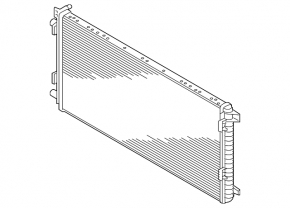 Radiator de răcire cu apă Audi E-Tron 19-23
