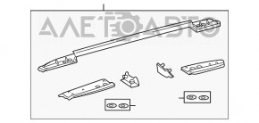 Рейлинги продольные 2шт Toyota Highlander 08-13