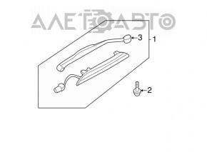 Стоп сигнал Mitsubishi Outlander Sport ASX 10-23
