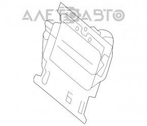 Поддержка спины водительского сидения Mercedes C-class W205 15-21