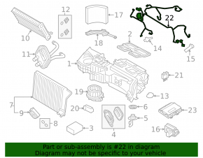 Проводка печки BMW 4 F32/33/36 14-20