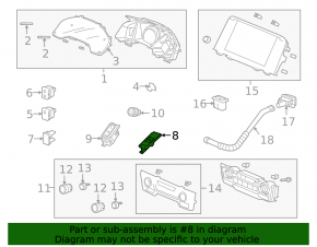 Кнопка ECON Honda CRV 17-19