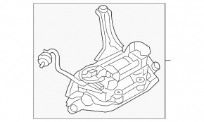 Компрессор пневмоподвески Audi A7 12-18