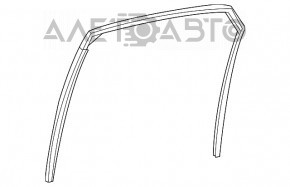 Уплотнитель стекла задний правый Lexus RX350 RX450h 10-15