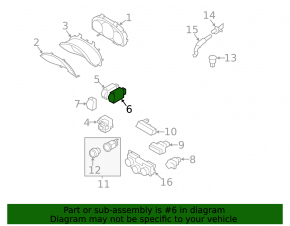 Кнопка регулировки фар Subaru Impreza WRX GH 08-14
