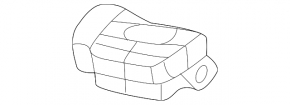 Крепление переднего бампера правое Mazda MX-30 22-26