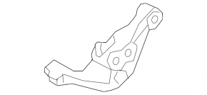 Кронштейн задней подушки двигателя Mazda CX-5 13-16