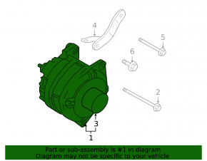 Генератор Infiniti G25 G35 G37 4d 06-14 скрипит подшипник