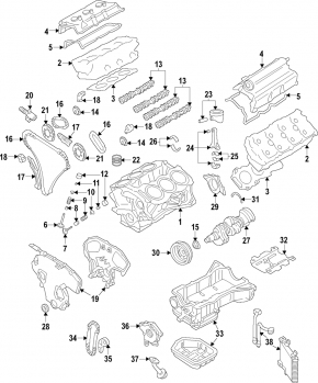 Клапан фазорегулятора Infiniti G25 G35 G37 4d 06-14