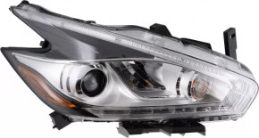 Far față dreapta Nissan Murano z52 15-18 prelată completă LED