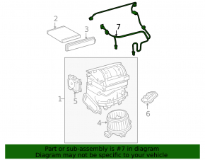 Проводка печки Lexus CT200h 11-17