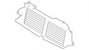 Жалюзи дефлектор радиатора Land Rover Range Rover Sport 14-22
