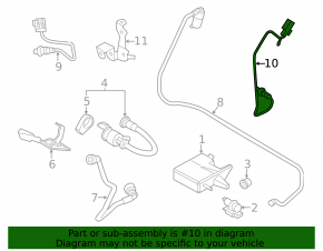 Лямбда-зонд второй Mini Cooper Countryman R60 10-16 1.6