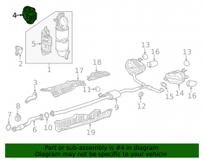 Защита коллектора Honda CRV 17-22 1.5