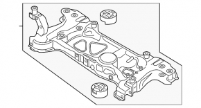 Подрамник передний VW Beetle 12-19
