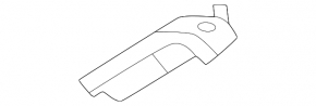 Кронштейн защиты переднего бампера левый Honda Civic XI FE/FL 22-26