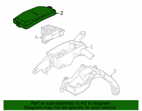 Capac superior al cutiei de siguranțe sub capotă, stânga, Toyota Camry v70 19-24 hibrid