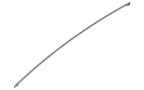 Bandă superioară ușă, față dreapta, Kia K5 25-26, cromată