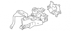 Рулевая колонка Infiniti G25 G35 G37 4d 06-13
