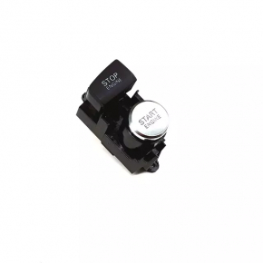 Кнопка зажигания Start-Stop Audi Q7 4L 10-15 хром, тычки