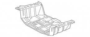 Корыто багажника Toyota RAV4 06-12
