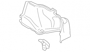 Capacul arcului drept Lexus GS300 GS350 GS430 06-11