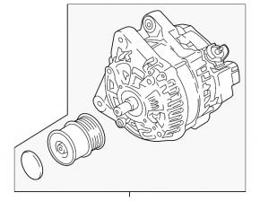 Генератор Ford Ecosport 18-21 1.0T
