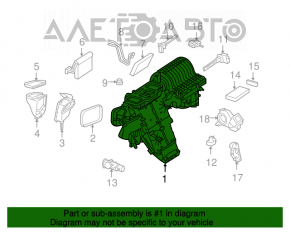 Печка в сборе Mercedes X164 GL