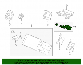 Антенна gps Honda CRV 12-16
