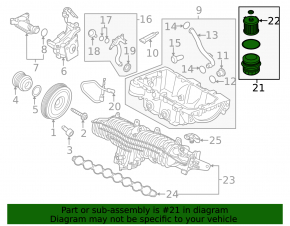 Корпус масляного фильтра Volvo V90 17-23 T5 2.0T
