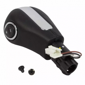 Maneta cutiei de viteze Ford Explorer 11-19, piele neagră, select shift