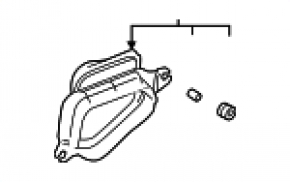 Воздуховод соединитель Toyota Land Cruiser 24-26