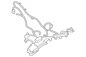 Проводка подкапотная с блоком предохранителей Nissan Altima 19-20 2.5 fwd