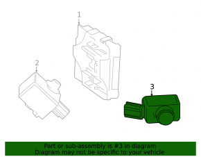 Парктроник передний Toyota Rav4 19-23