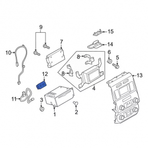 USB Hub Ford Fusion mk5 13-20