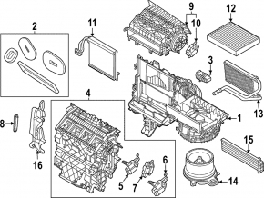 Сухой тен Ford Escape MK4 20-