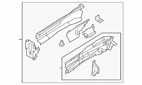Четверть передняя правая Mazda CX-9 16-23