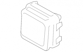 Radar de croazieră Mazda CX-9 16-17 în grila radiatorului