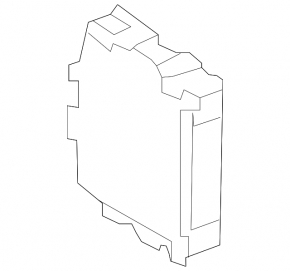 Chassis Clearance Sonar Control Module Lexus RX350 RX450h 16-19