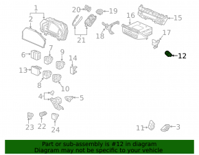 Кнопка start\stop Honda CRV 17-22