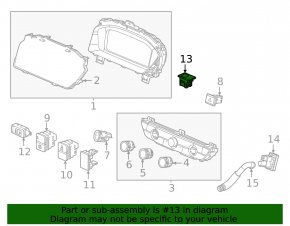 Датчик света Honda CRV 23-26