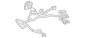 Проводка пассажирского сидения Lexus ES300h ES350 13-18