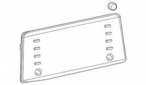 Casetofon, display, monitor Toyota Sienna 22-25 fara navigatie LE, XLE