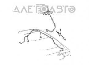 Antena Lexus ES350 07-12