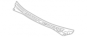 Решетка дворников пластик Mitsubishi Galant 04-12