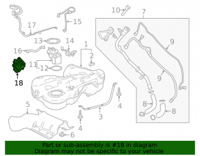 FUEL PUMP CONTROL MODULE GMC Terrain 10-17