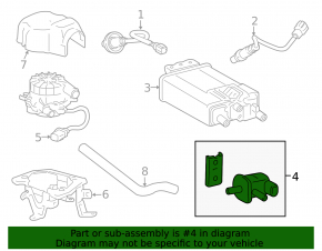 Соленоид вакуумный Toyota 4Runner 10-24