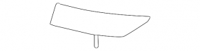 Reflector spate dreapta pentru Hyundai Tucson 19-21